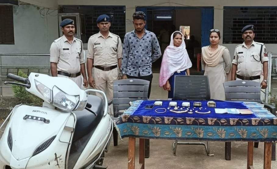 घर का ताला तोडक़र चोरी,  नाबालिग सहित  3 गिरफ्तार