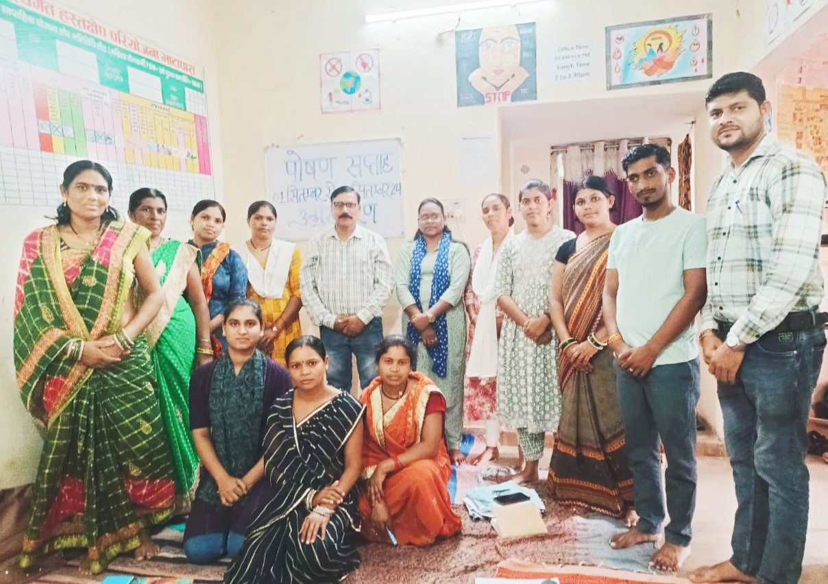 राष्ट्रीय पोषण सप्ताह की तैयारी बैठक