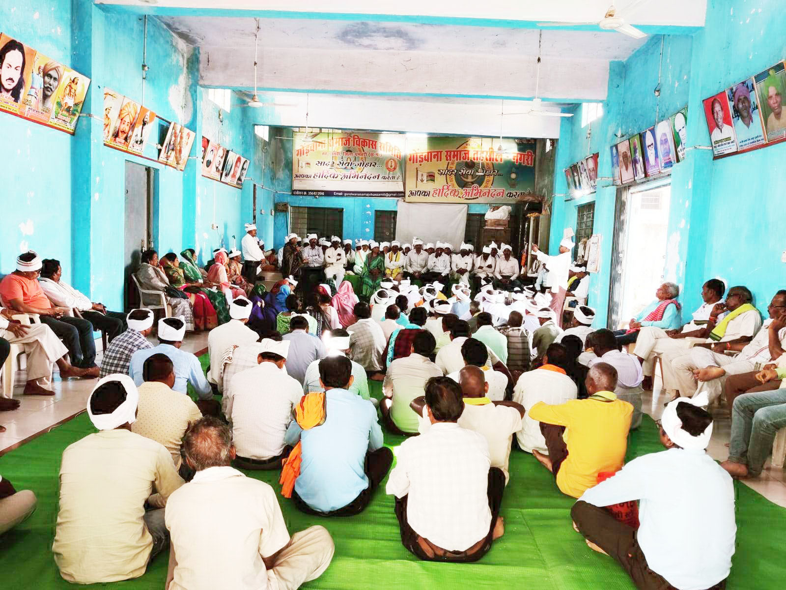 गोंडवाना समाज के पदाधिकारियों ने ली शपथ