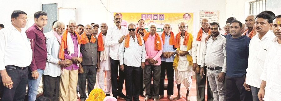 सिर्री मंडल में चला भाजपा का सदस्यता अभियान