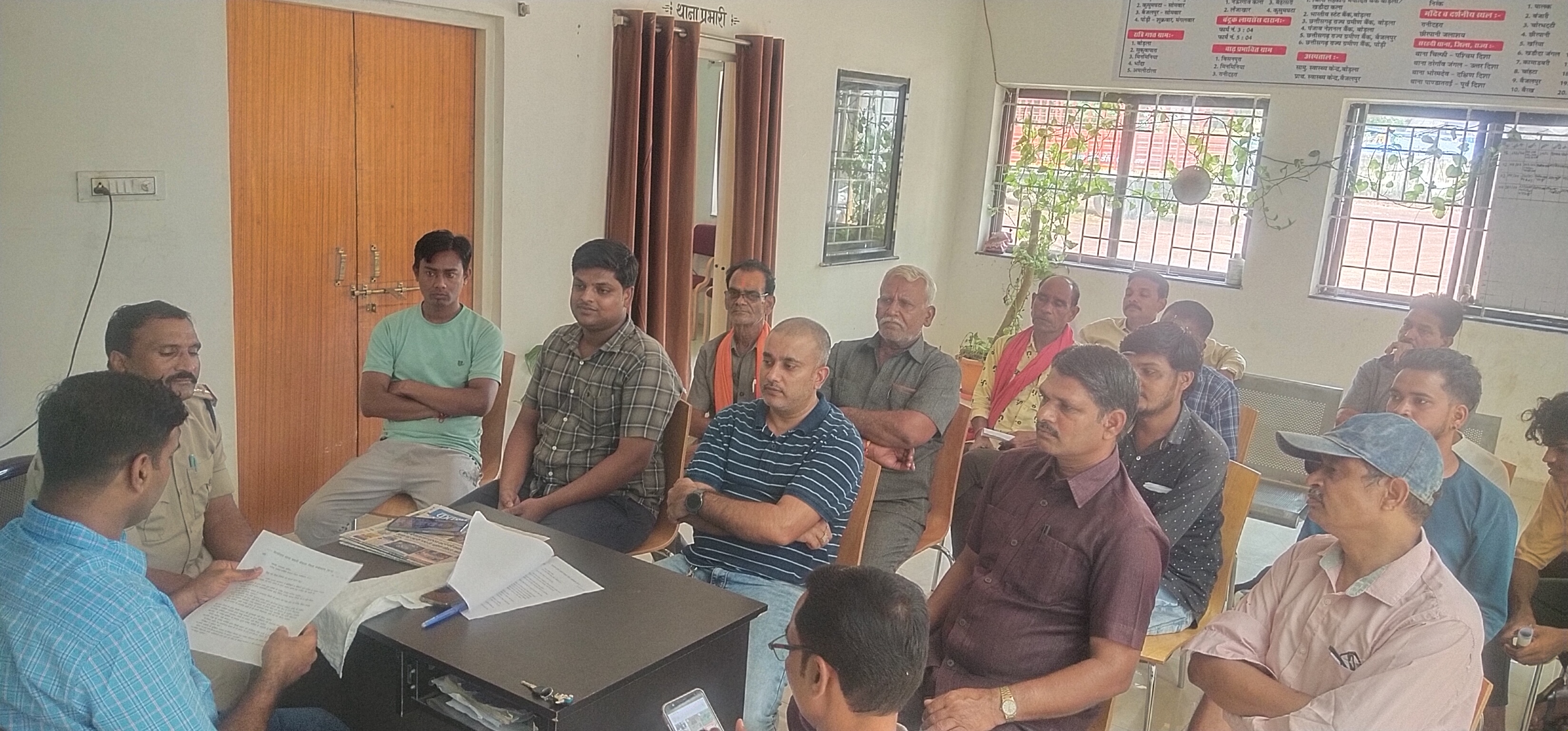गणेशोत्सव शांति व सौहार्दपूर्ण मनाने शांति समिति की बैठक गणेशोत्सव शांति व सौहार्दपूर्ण मनाने शांति समिति की बैठक