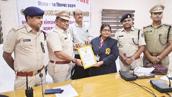 जन जागरूकता के लिए बलरामपुर पुलिस के नाम एक और सम्मान