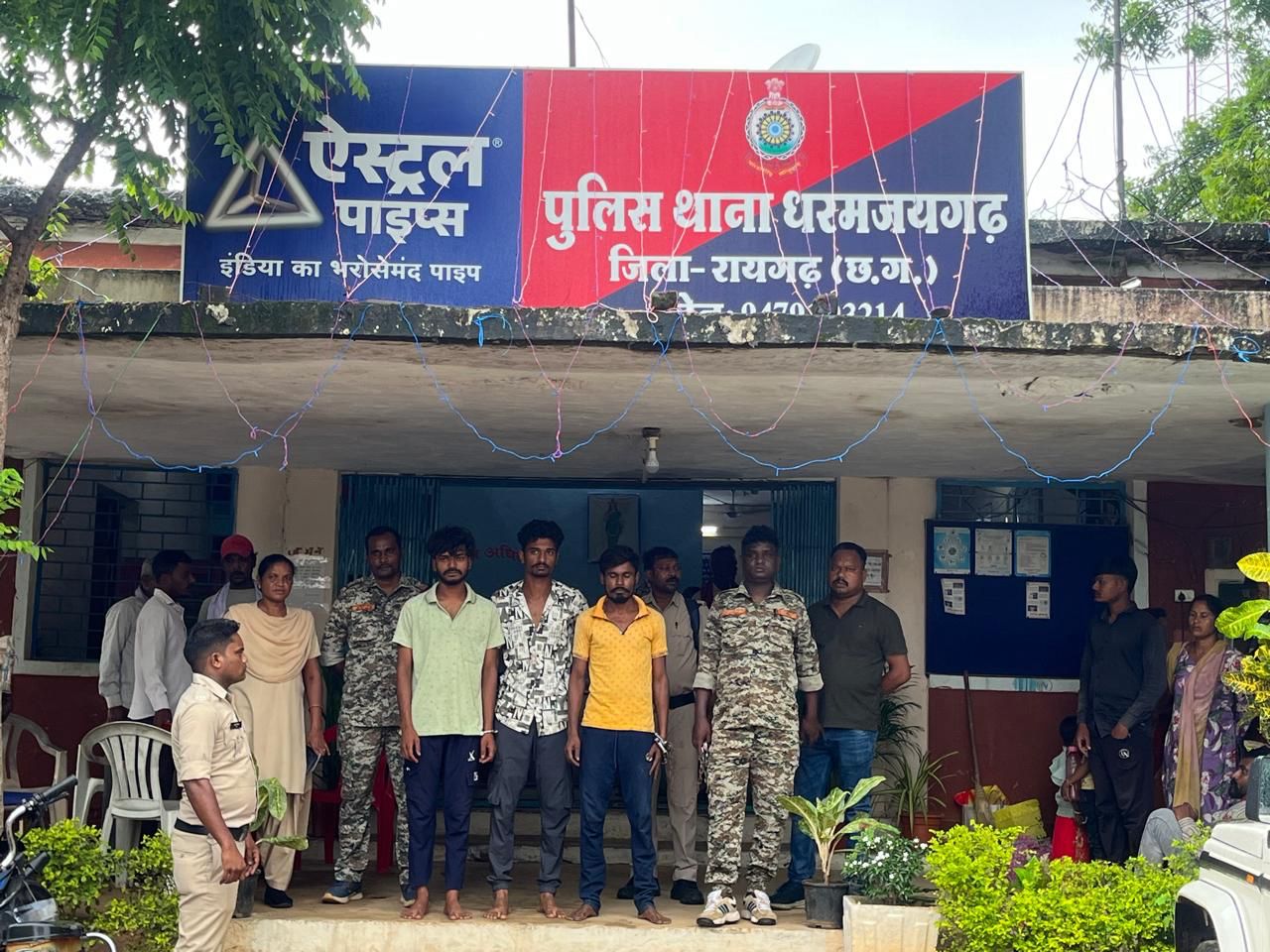 मजदूरी विवाद पर हत्या, 3 बंदी