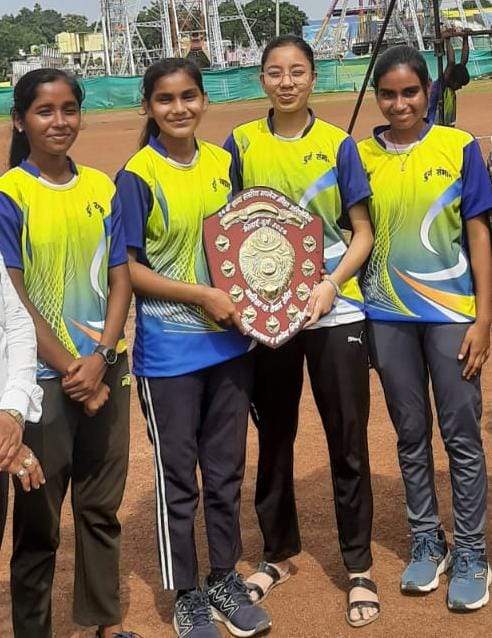 दीक्षा का राष्ट्रीय शालेय प्रतियोगिता में चयन