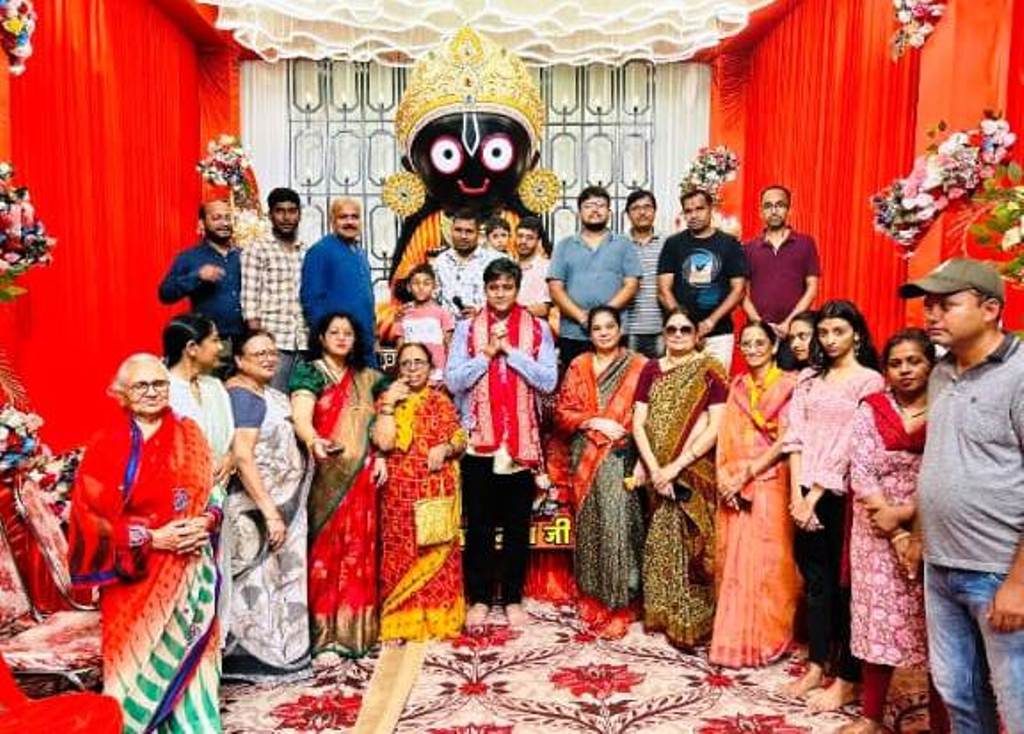 बाल रत्न मंच गणेश उत्सव पंडाल में मनाया गया दीपोत्सव