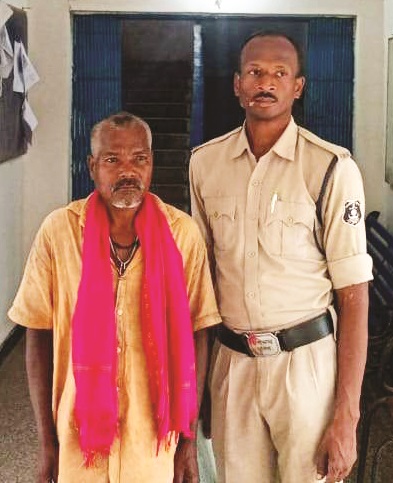 हत्यारोपी गिरफ्तार हत्यारोपी गिरफ्तार