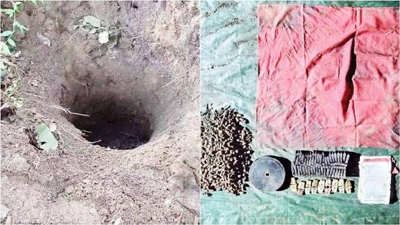 3 अलग-अलग जगहों से बम बरामद, किया निष्क्रिय 3 अलग-अलग जगहों से बम बरामद, किया निष्क्रिय