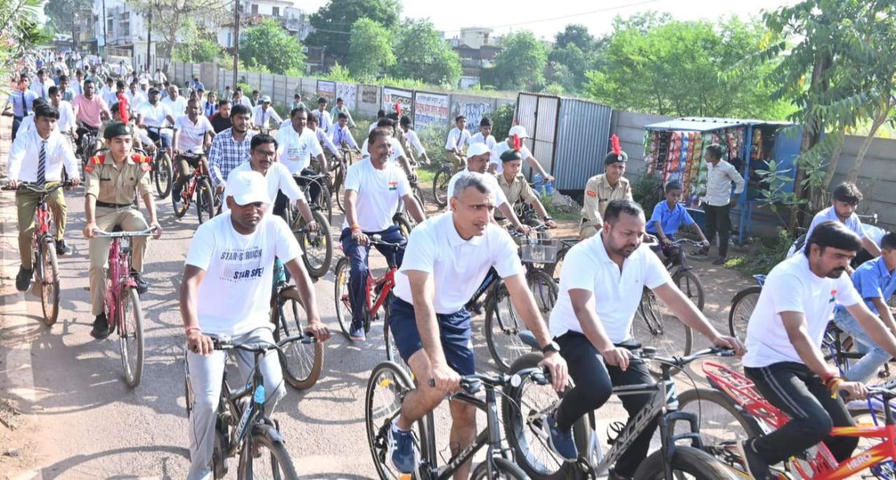 स्वच्छता ही सेवा: तीसरे दिन निकाली साइकिल रैली स्वच्छता ही सेवा: तीसरे दिन निकाली साइकिल रैली