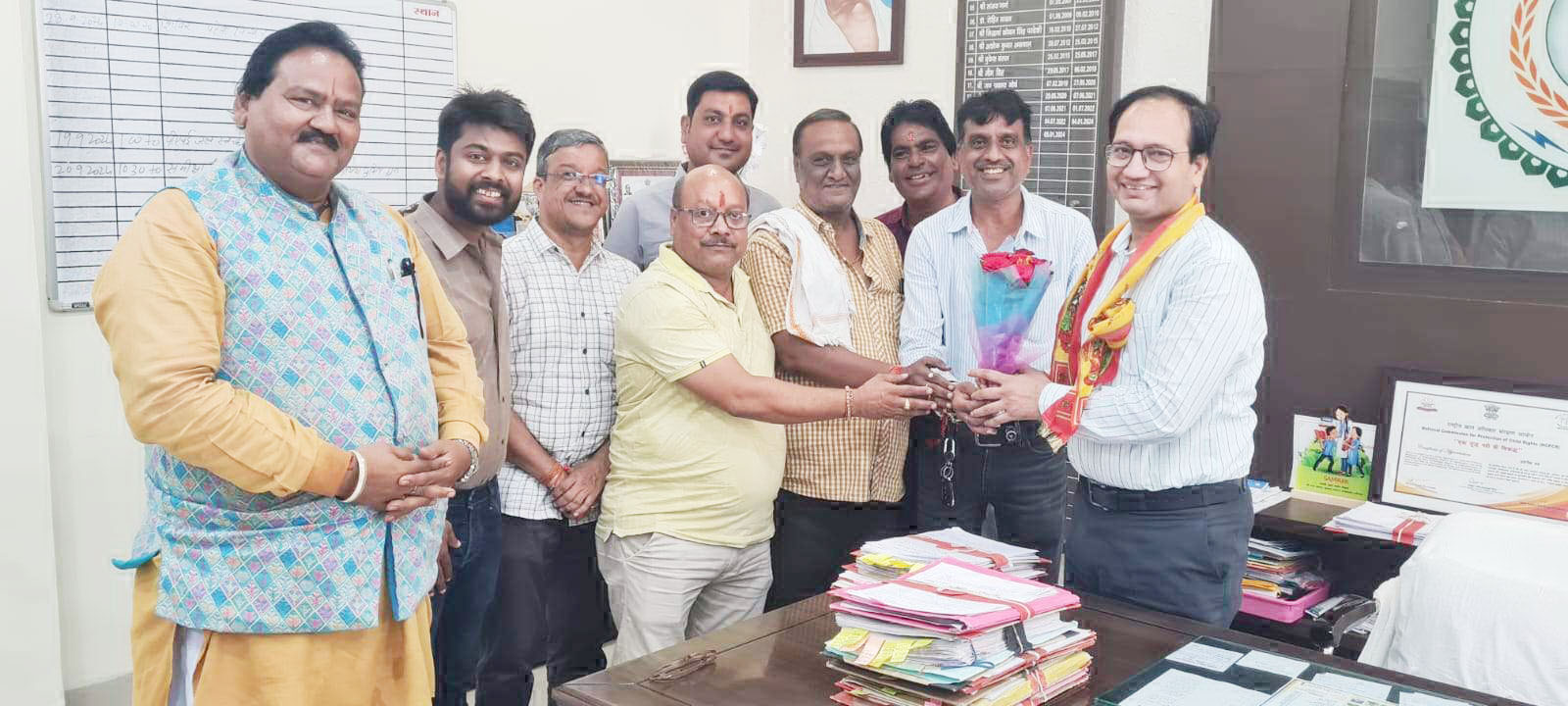 निर्विघ्न विसर्जन झांकी व्यवस्था के लिए बाल समाज ने जताया आभार