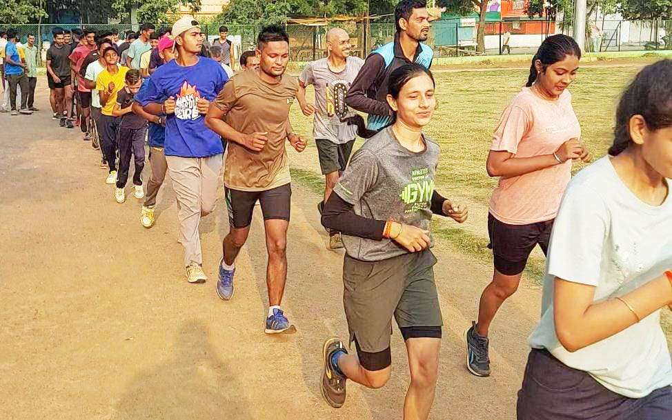 स्वच्छता ही सेवा पखवाड़े में मैराथन दौड़ स्वच्छता ही सेवा पखवाड़े में मैराथन दौड़