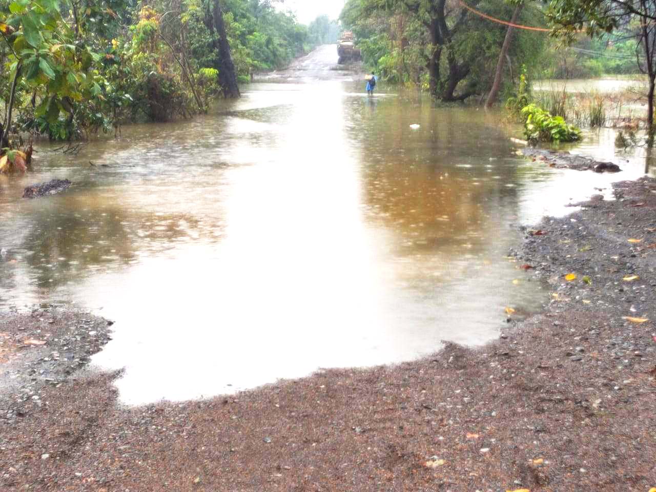एसईसीएल की लापरवाही के कारण महीनों से एनएच बाधित एसईसीएल की लापरवाही के कारण महीनों से एनएच बाधित