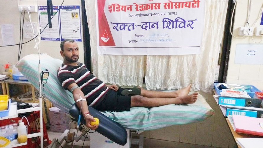 रक्तदान शिविर, 19 यूनिट रक्त मिला रक्तदान शिविर, 19 यूनिट रक्त मिला