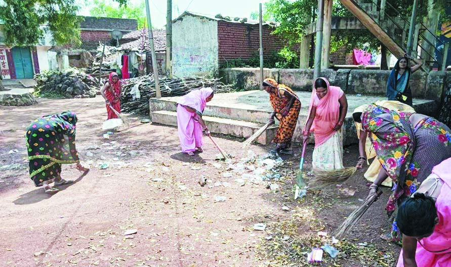 गांधी जयंती पर केसदा में विविध जागरूकता कार्यक्रम गांधी जयंती पर केसदा में विविध जागरूकता कार्यक्रम