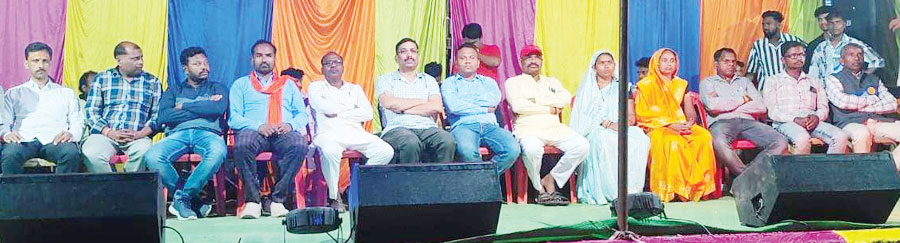 दुर्गा पूजा पर छत्तीसगढ़ी सांस्कृतिक कार्यक्रम