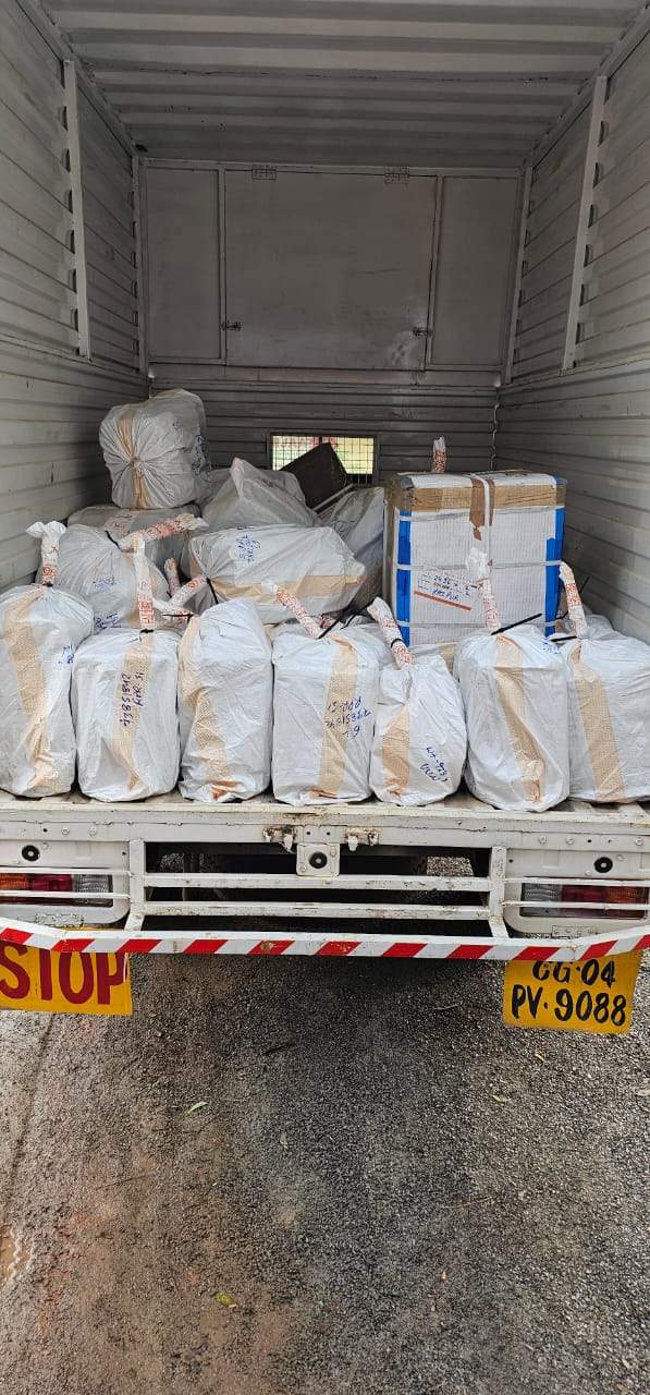 928 किलो चांदी जप्त किया, बिल-बिल्टी संदिग्ध 928 किलो चांदी जप्त किया, बिल-बिल्टी संदिग्ध