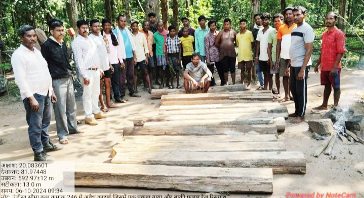 ओडिशा के सागौन तस्करों पर टाइगर रिजर्व एन्टी पोचिंग टीम की दबिश ओडिशा के सागौन तस्करों पर टाइगर रिजर्व एन्टी पोचिंग टीम की दबिश