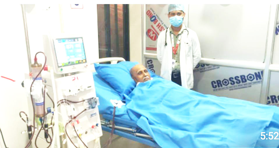 नए डायलिसिस सेंटर से लोगों को मिल रहा लाभ