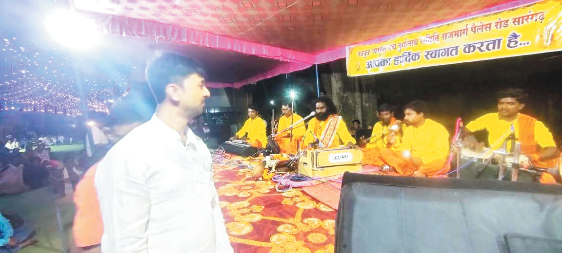 कथावाचक कामता प्रसाद का स्वागत कथावाचक कामता प्रसाद का स्वागत