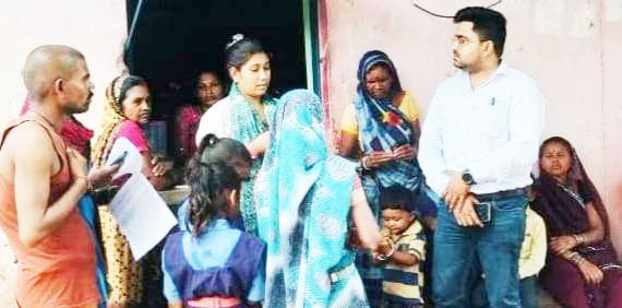 शिविर के पहले दिन 1150 आयुष्मान कार्ड बनाए गए