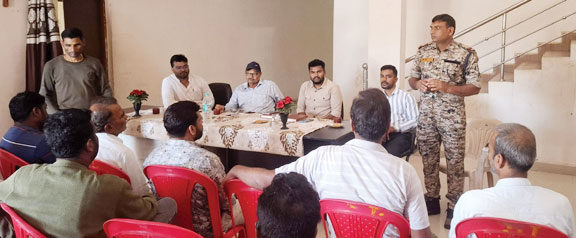  दीपावली महापर्व को लेकर शांति समिति की बैठक