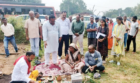 वार्डवासियों से किया वादा पूरा, विधायक ने सामुदायिक भवन का किया लोकार्पण