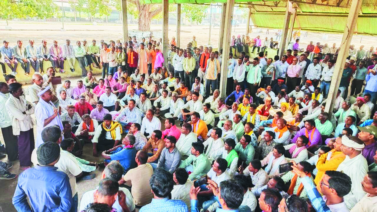 4 मुद्दों पर ध्यानाकर्षण रैली के लिए जुटे किसान