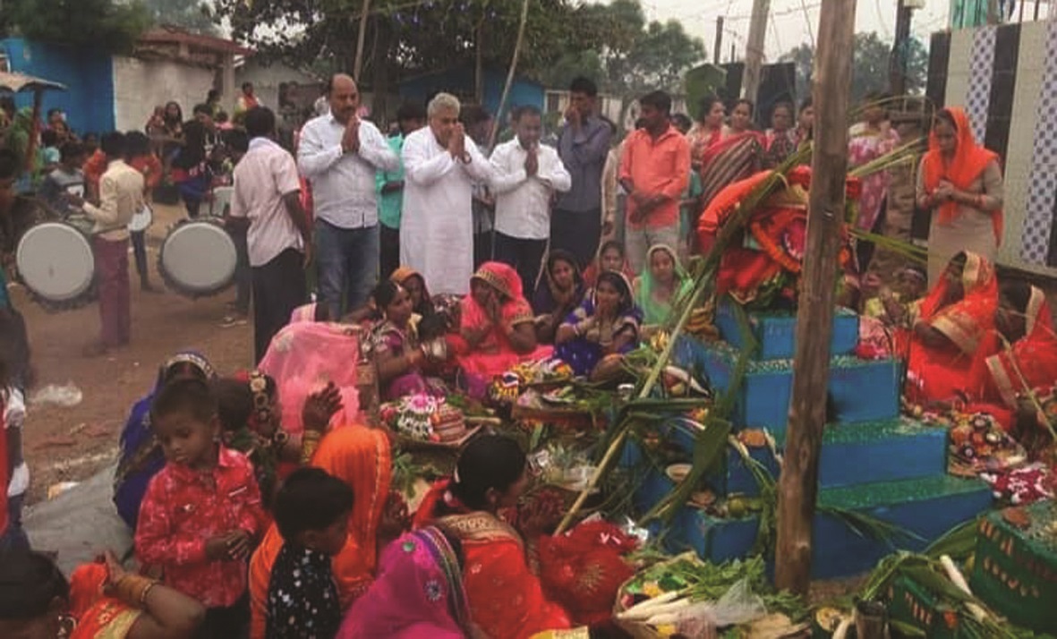 छठ मैया से सुख-समृद्धि की कामना