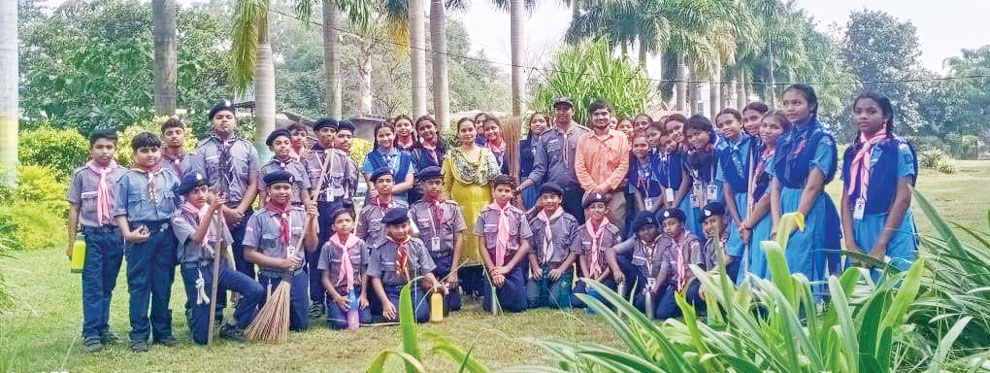 केंद्रीय विद्यालय में मना भारत स्काउट्स और गाइड्स स्थापना दिवस केंद्रीय विद्यालय में मना भारत स्काउट्स और गाइड्स स्थापना दिवस
