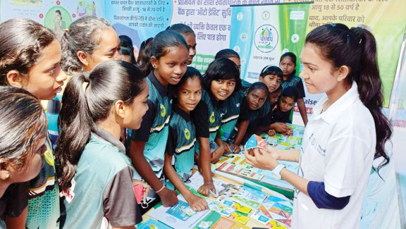 मानसिक स्वास्थ्य के प्रति किया जागरूक मानसिक स्वास्थ्य के प्रति किया जागरूक