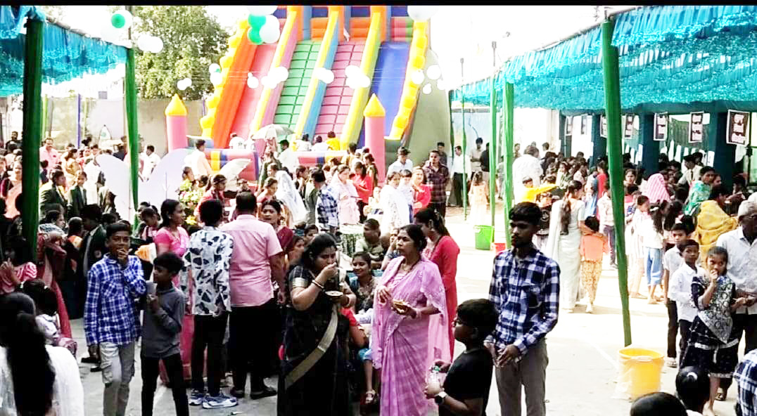 जीनियस पब्लिक स्कूल नगरी में जायके का सफर का सफल आयोजन