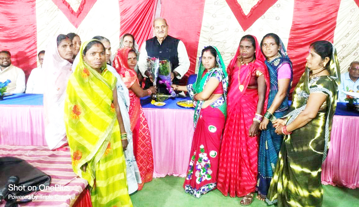 पूर्व विधायक धनेंद्र साहू ने किया विकास कार्यों का लोकार्पण