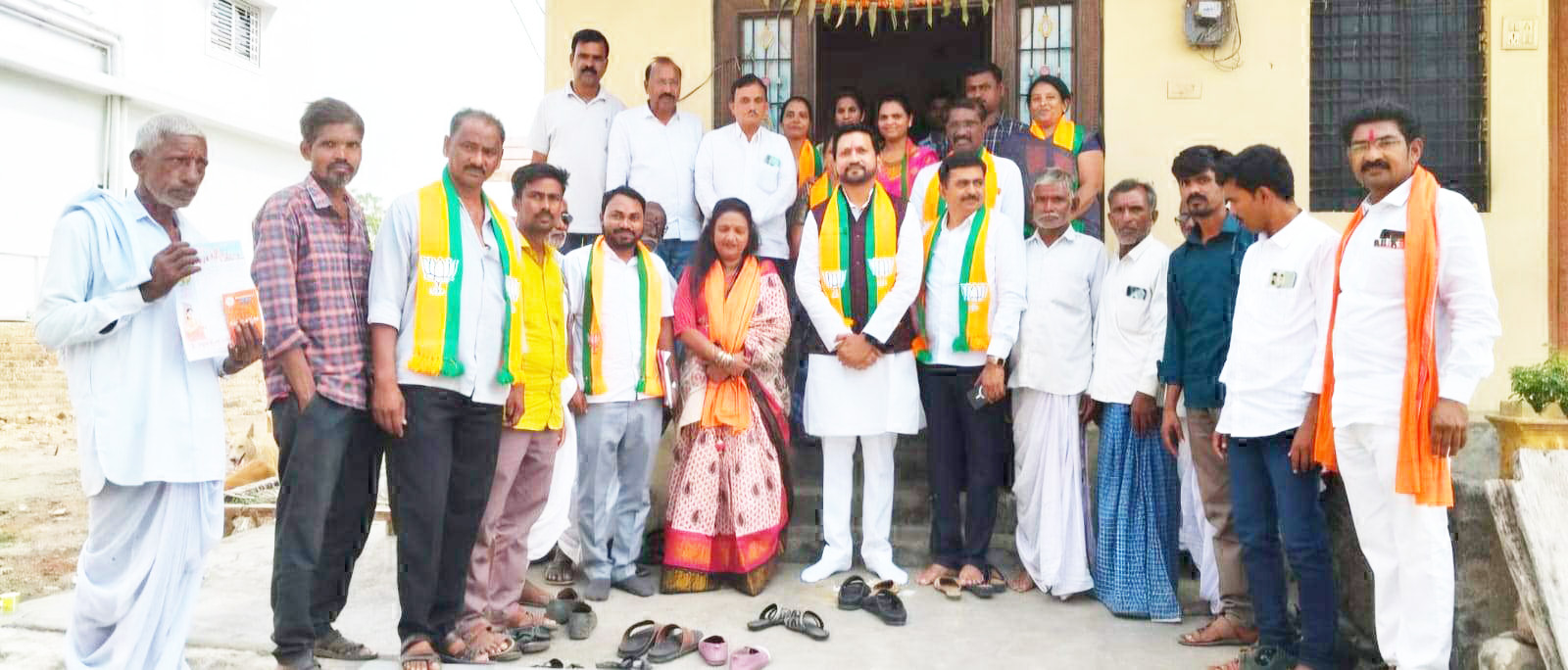 जिपं उपाध्यक्ष विक्रांत महाराष्ट्र के  भोकर विस में कर रहे धुंआधार प्रचार