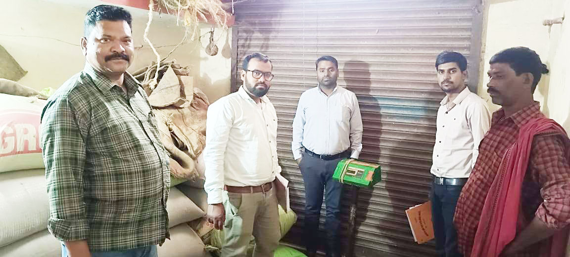 एक हफ्ते बाद शुरू हुआ केंद्रों से धान का उठाव