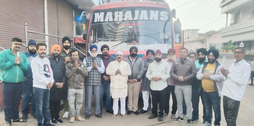 पंजाबी गुरुद्वारा गुरूसिंघ सभा द्वारा अमरकंटक यात्रा आयोजन