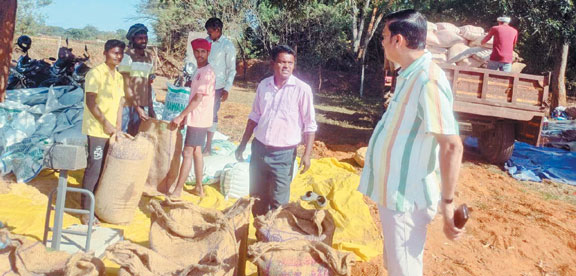 जनपद उपाध्यक्ष ने अमेरा समिति का किया निरीक्षण