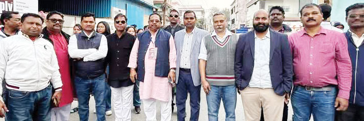 क्रिसमस कैरोल पर मसीही समाज ने निकाली रैली