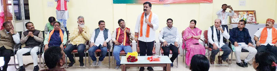 नगरीय निकाय व पंचायत चुनाव में भी भाजपा की जीत सुनिश्चित करें कार्यकर्ता - विजय शर्मा