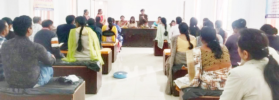 लिंग आधारित हिंसा को समाप्त करने जागरूकता अभियान का समापन 