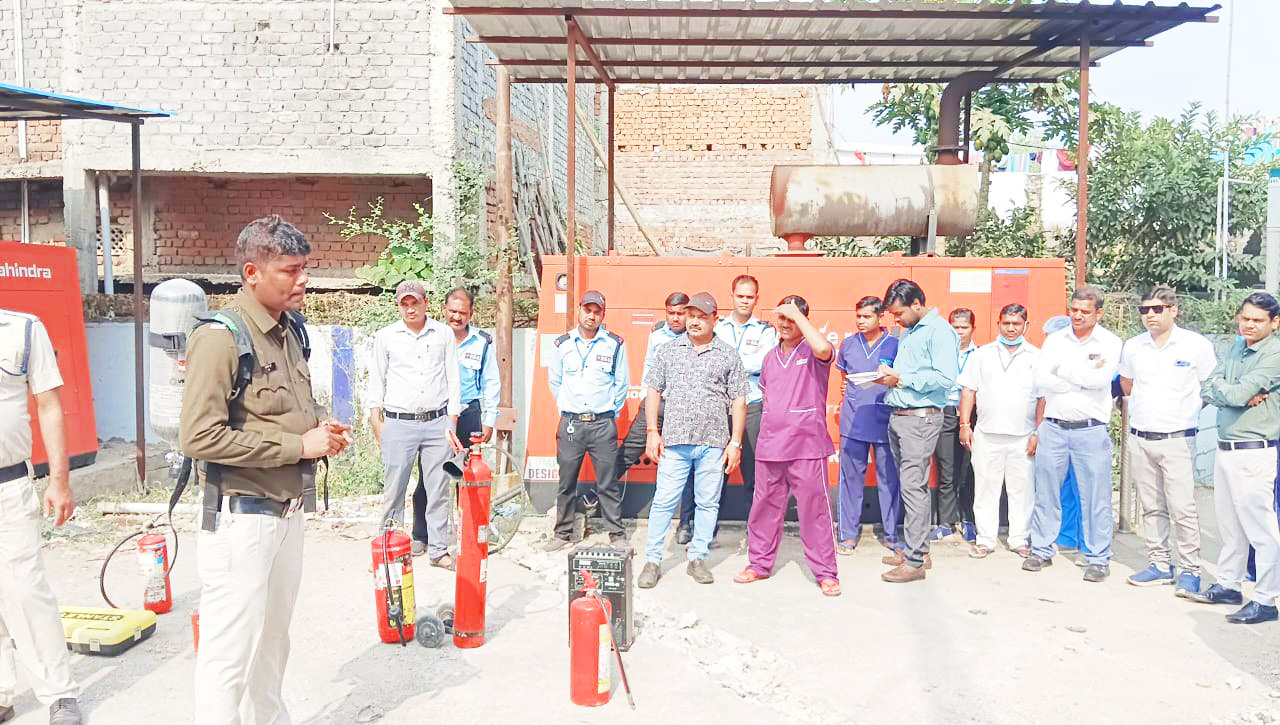 आग से बचाव का प्रशिक्षण