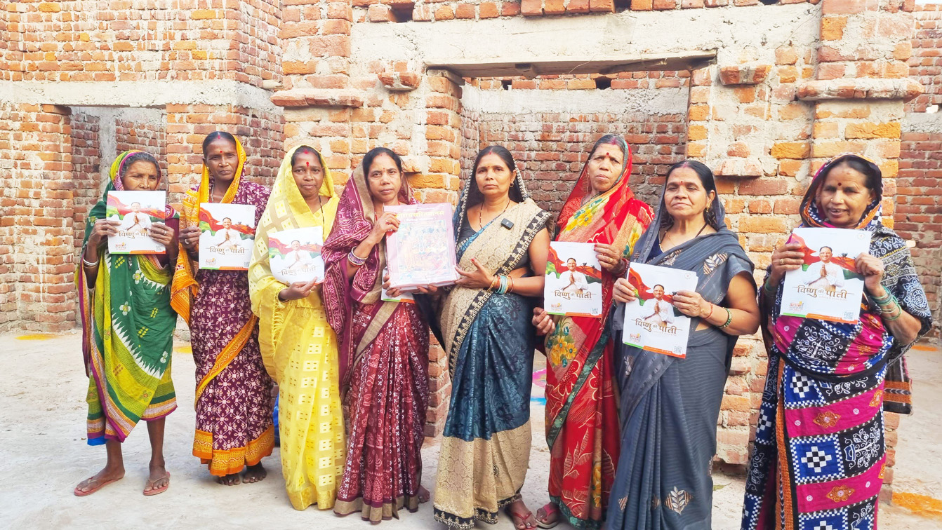 विष्णु की पाती में दानसरा राम मंदिर के जिक्र से खुश हैं दानी माताएं