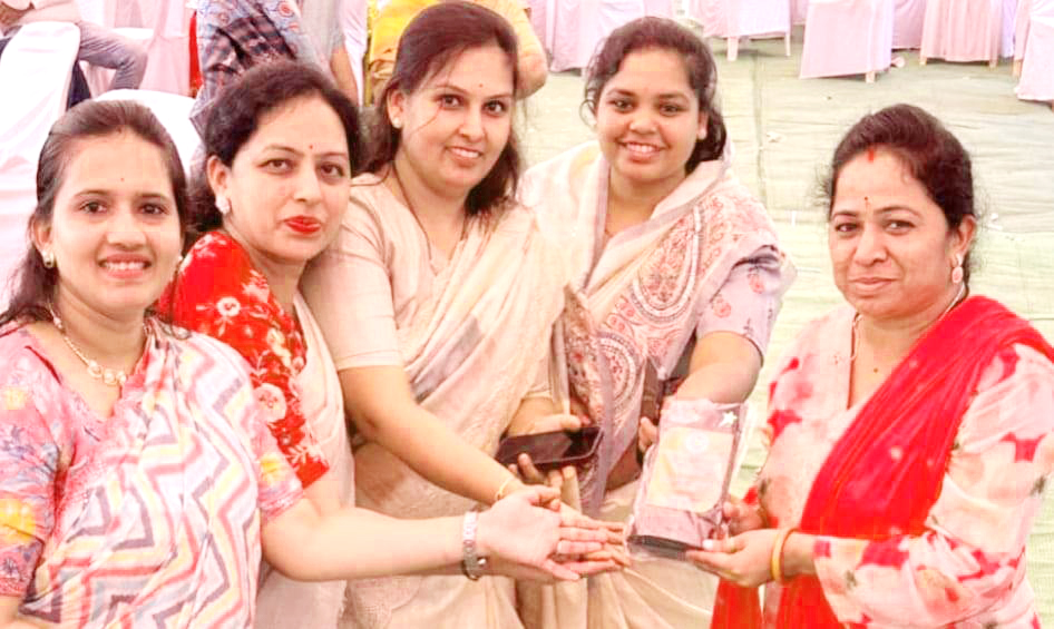 नवाचारी शिक्षिका प्रतीक जैन का सम्मान