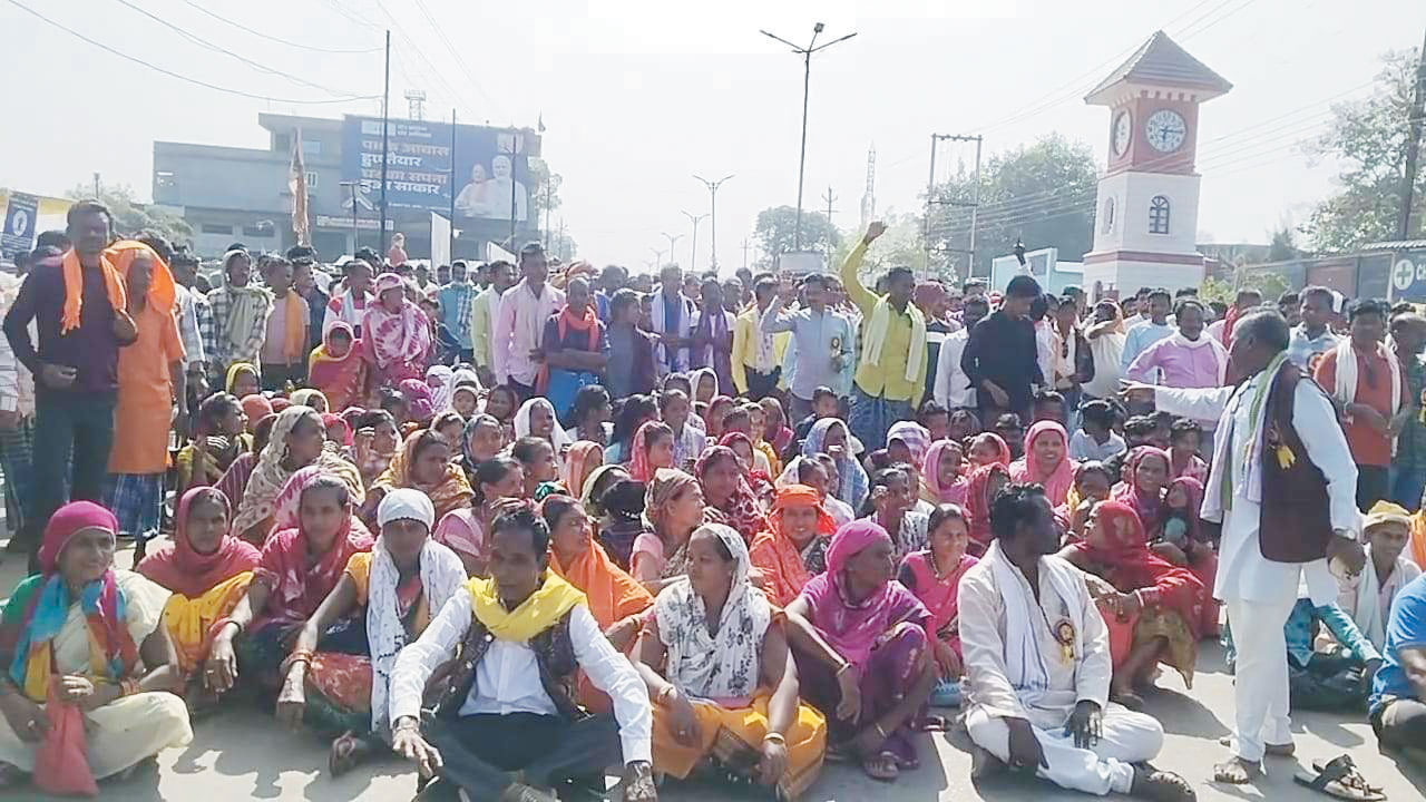 सुकमा बंद रहा, धरना-प्रदर्शन व चक्काजाम