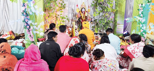 श्री श्री शीतकालीन सार्वजनिक महाकाली पूजा शुरु