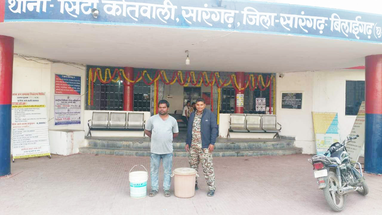 अवैध शराब बिक्री, आरोपी गिरफ्तार