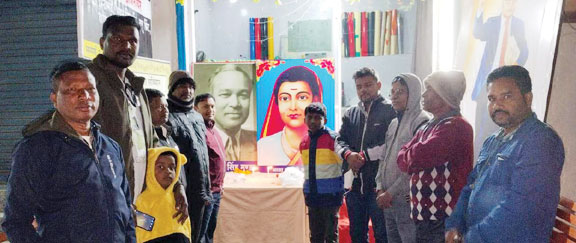 सावित्रीबाई फुले व जयपाल सिंह मुंडा की मनी जयंती, किया याद