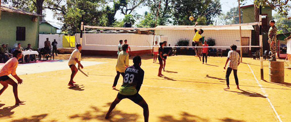 सीआरपीएफ का खेल मेला, ग्रामीण युवाओं में उत्साह