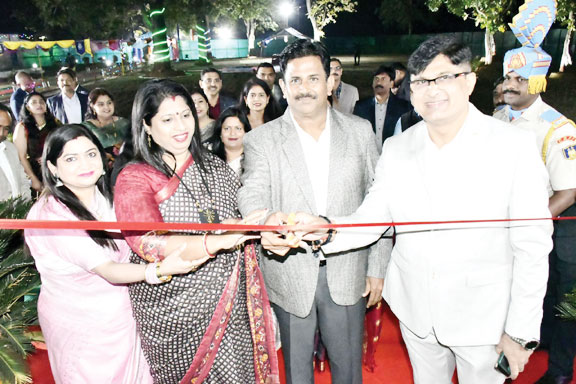 सीआरपीएफ की 159वीं बटालियन मुख्यालय में अधिकारी मेस का उद्घाटन