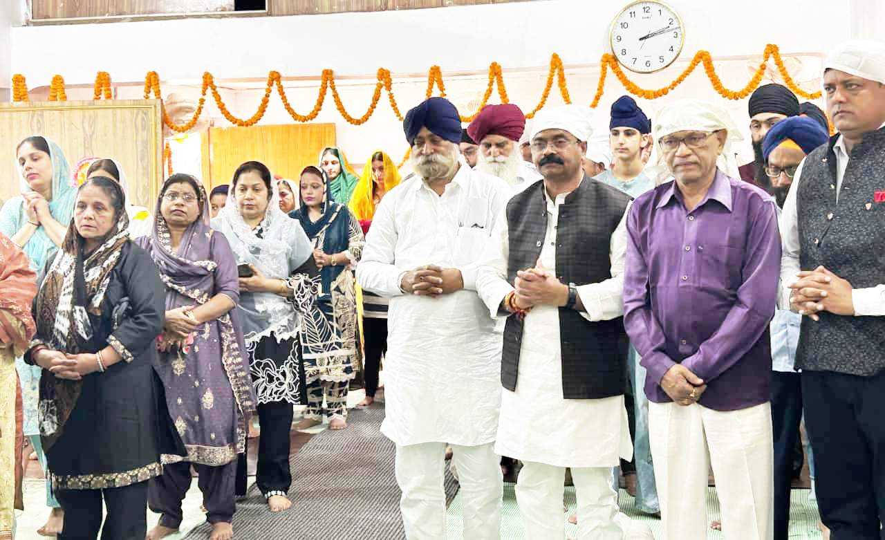 प्रकाश पर्व में शामिल हुए विधायक - इन्द्र साव