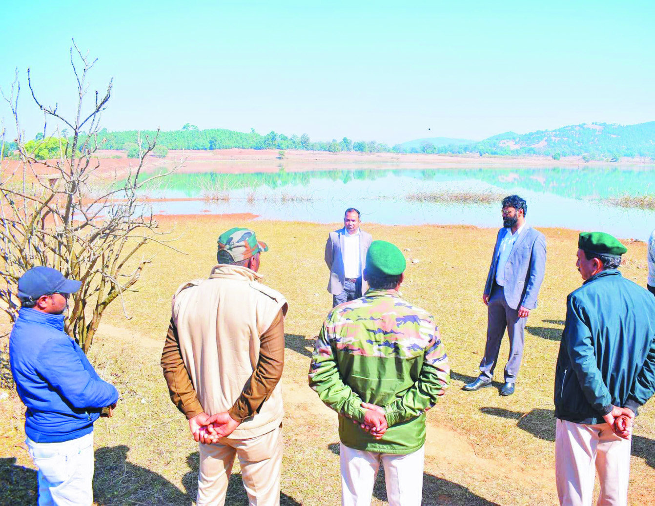 पर्यटन के तौर पर विकसित किए जाने वाले क्षेत्रों का दौरा