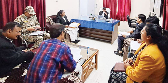 अण्डर ट्रायल रिव्यू कमेटी व मॉनिटरिंग सेल की बैठक अण्डर ट्रायल रिव्यू कमेटी व मॉनिटरिंग सेल की बैठक